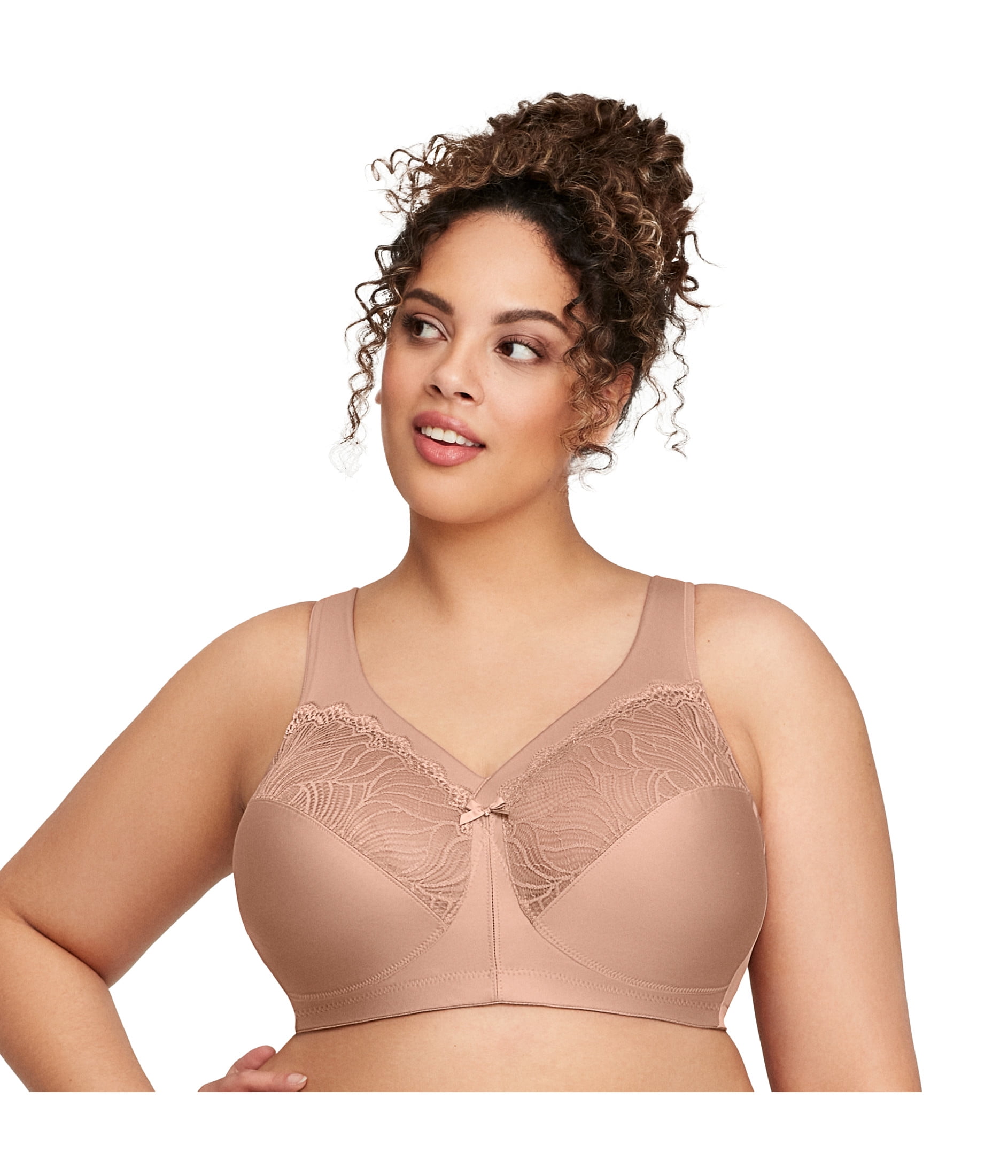 Glamorise MagicLift Natural Shape Support Wirefree Bra 1010 (Women's & Women's Plus)