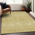 thumbnail image 6 of Addison Rugs Mayfield Washable Transitional Boho Gold Rectangle Rug, 10' x 14', 6 of 6