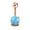 Rose Gold-Blue Turquoise, variant on Sexy Opal Belly Button Ring Barbell Stainless Steel Navel Piercing Body Jewelry-Rose Gold-Opal