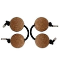 thumbnail image 1 of unique Shaker 2 Pairs Cork Kashaka Shaker Asalato Ball Instrument Percussion Instrument Classical African, 1 of 5
