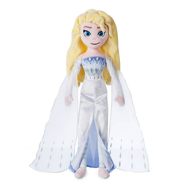 Frozen 2 - Disney Elsa Snow Queen Plush Doll 18 And PlayPack - 2