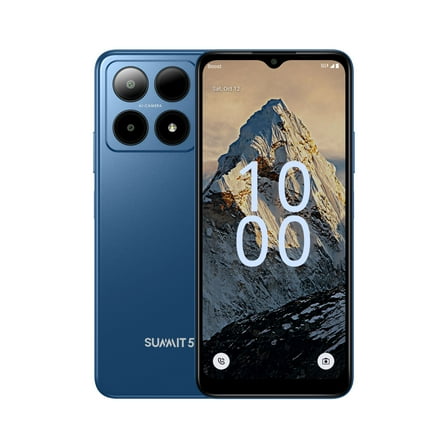 Boost Mobile Summit 5G, 64GB, Blue - Prepaid Smartphone