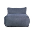thumbnail image 2 of Sillon Puff con Taburete Ferrara Azul Kessa Muebles, 2 of 5