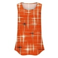 thumbnail image 6 of PNTUTB Ladies' Fashion Comfortable Casual Printed Sleeveless Round Neck Basic Tees T-shirt Loose Tank, 6 of 6