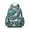 Boston Terrier, variant on Basset Hound and Flowers Backpack for School,Cute School Bag,Schoolbag with Adjustable Shoulder Straps & Padded Back,13.4"x11"x4.7"