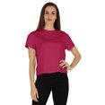 thumbnail image 1 of Inkmeso T-Shirt à Manches Courtes pour Femmes Épaules Tombantes Col Rond T-Shirts d'Été Décontractés, 1 of 7