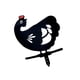 thumbnail image 1 of Yuarrent Estaca de jardín, estaca de arte, césped acrílico hueco, resistente al agua, jardín, pollo, pato/forma de Animal, decoración de estaca, Decoración del hogar Jardín B Yuarrent HA004207-02, 1 of 6