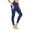 Navy, variant on Highly Elastic Body Shaping Leggings Plus Size High Waist Compression Leggings Lifting Tall Women's Yoga Pants with Pockets Maternity Yoga Pants Tall Maternity Yoga Pants with Pockets