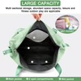 thumbnail image 4 of MesaSe Sac de Voyage Pliant Extensible Sac de Week-End Léger pour Femmes Noir, 4 of 6