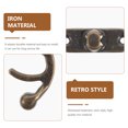 thumbnail image 3 of Shisuyan Retro Style Metal Buckle Lock Iron 50Pairs 1.69X1.45X0.31In, 3 of 8