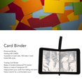 thumbnail image 4 of Waterproof Card Binder, Holds 400 Cards, Double Sided Pocket With Sleeve Trading Card Binder For TCG, , Baseball And More, Gift, 4 of 8