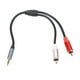 thumbnail image 2 of Cable de extensión del Divisor y de Sonido y de 3.5 mm, sonido de 3.5 mm Cable de cable de cable de Oro Sonepter Corrado Clear 30 cm para Teléfono Inteligente, 2 of 7