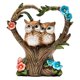 thumbnail image 1 of Resin Solar Light Up Owl Bird Decor - Creatives Garden Resin Lovers Bird Ornaments - Valentine's Day Gift Crafts, 1 of 5
