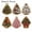 A, variant on 6pcs Diy Diamond Art Pearl Painting Fridge Magnet Crafts, Christmas Holiday Decor, Diy Craft Kit, Christmas Refrigerator Art Magnets For Diy Crafts Diamonds Decor