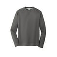 thumbnail image 3 of port 1234592 performance fleece crewneck sweatshirt, charcoal - 3xl, 3 of 4