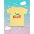 thumbnail image 3 of Buon Ferragosto Red Calligraphy T-Shirt Infant -Image by Shutterstock,  18 Months, 3 of 4