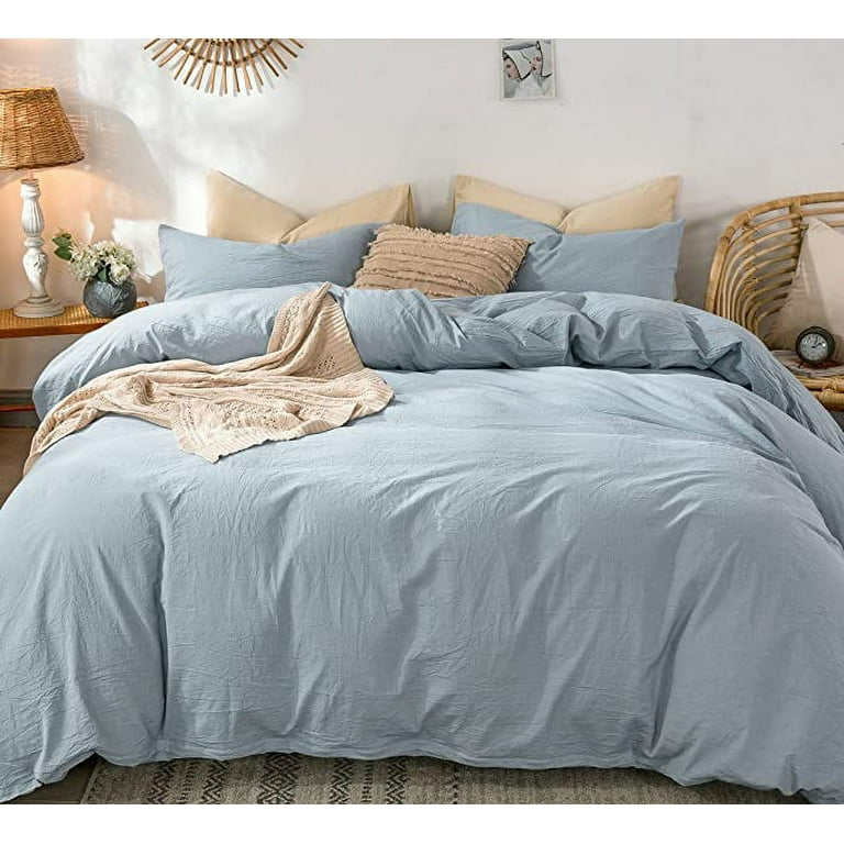 Cornflower blue pillow clearance shams