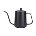 thumbnail image 1 of Tetera de Cuello de Cisne de Acero Inoxidable, 600 ml, Negro con Recubrimiento de Teflón, para Café de Goteo, 1 of 4