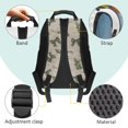 thumbnail image 4 of Bulopur Camo Deer Bow Kids Backpack Set 4 Pcs Casual Outdoor Book Bag with Lunch Bag, Pencil Case and Water Bottle Cover for Country Hunting Girls Grade 2-6, 4 of 8