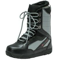 Alpine Swiss Men's Snowboard Boots | Waterproof, Custom-Fit Liner, Medium Flex for All-Mountain Riding, Winter Snow Boots