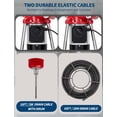 thumbnail image 3 of M optimized Drain Cleaner Machine with 66FT x 5/8" & 16FT x 3/8" Steel Cables, 6 Cutters, Electric Sewer Snake Drain Auger, 500w Power Drain Cleaner Machine, Auto Feed Pipe Snake for 3/4" to 4" Pipes, 3 of 6