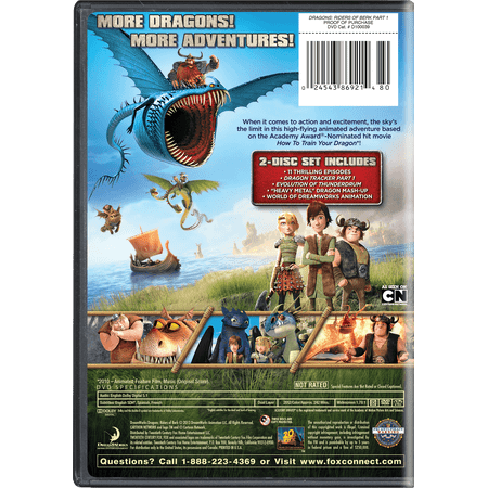 Dragons: Riders of Berk - Part 1 (DVD)