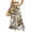 Bronze, variant on Camo Print Palazzo Pants for Women, High Waist Drawstring Wide Leg Trousers - Summer Flowy Ruffle Hem Lounge Bottoms Bronze L