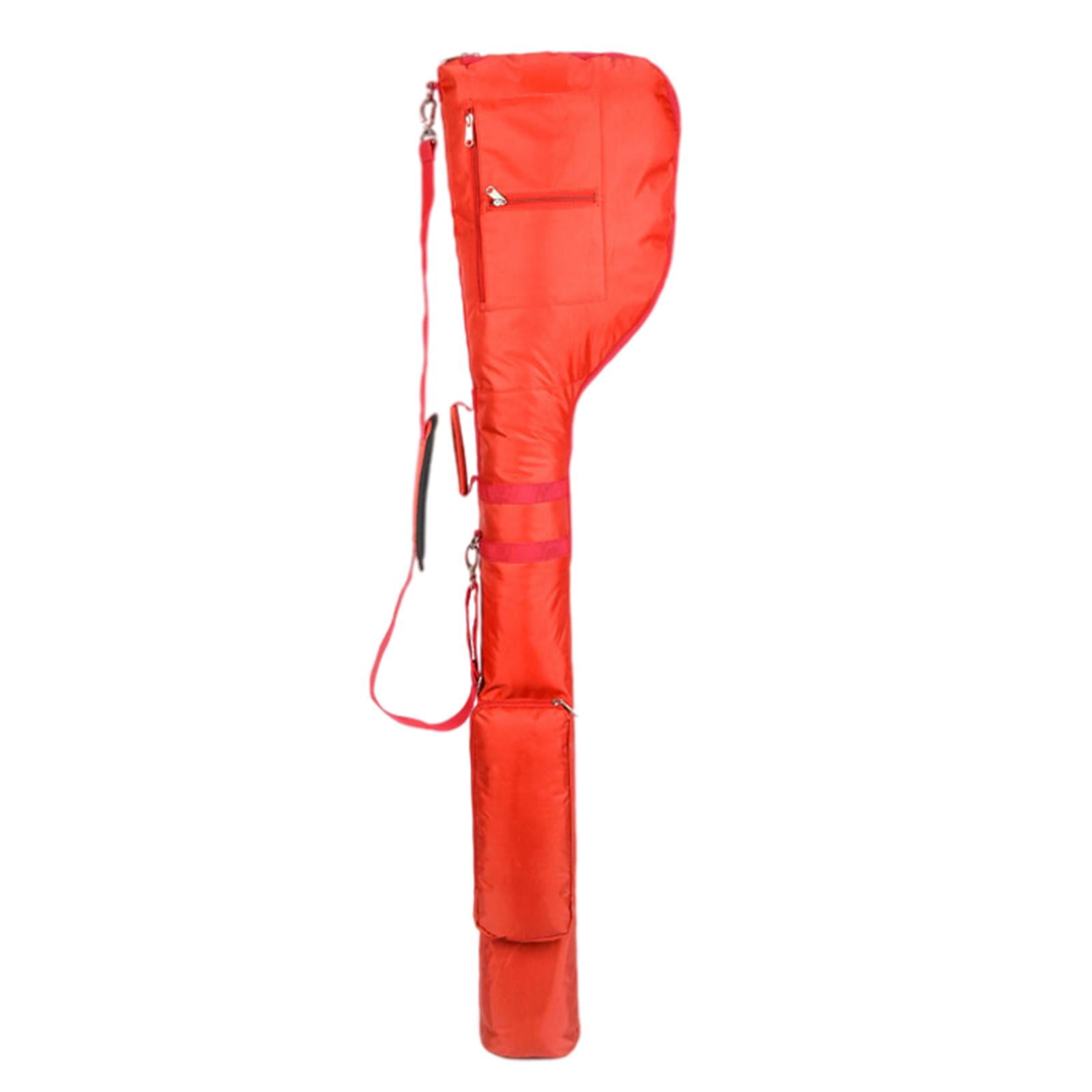 harayaa Golf Sunday Pencil Three Pockets Club Carry Bags Lightweight Zippered Waterproof