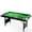 Green, variant on Yesurprise 6FT Folding Pool Table, Portable Billiards Game Table with Accessories for Families