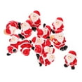thumbnail image 4 of MLINS 12pcs Resin Santa Claus Christmas Miniature Figurines, Mini Resin Santa Claus Ornaments Crafts For Xmas Decoration Party Supplies(Mixed Style), 4 of 8