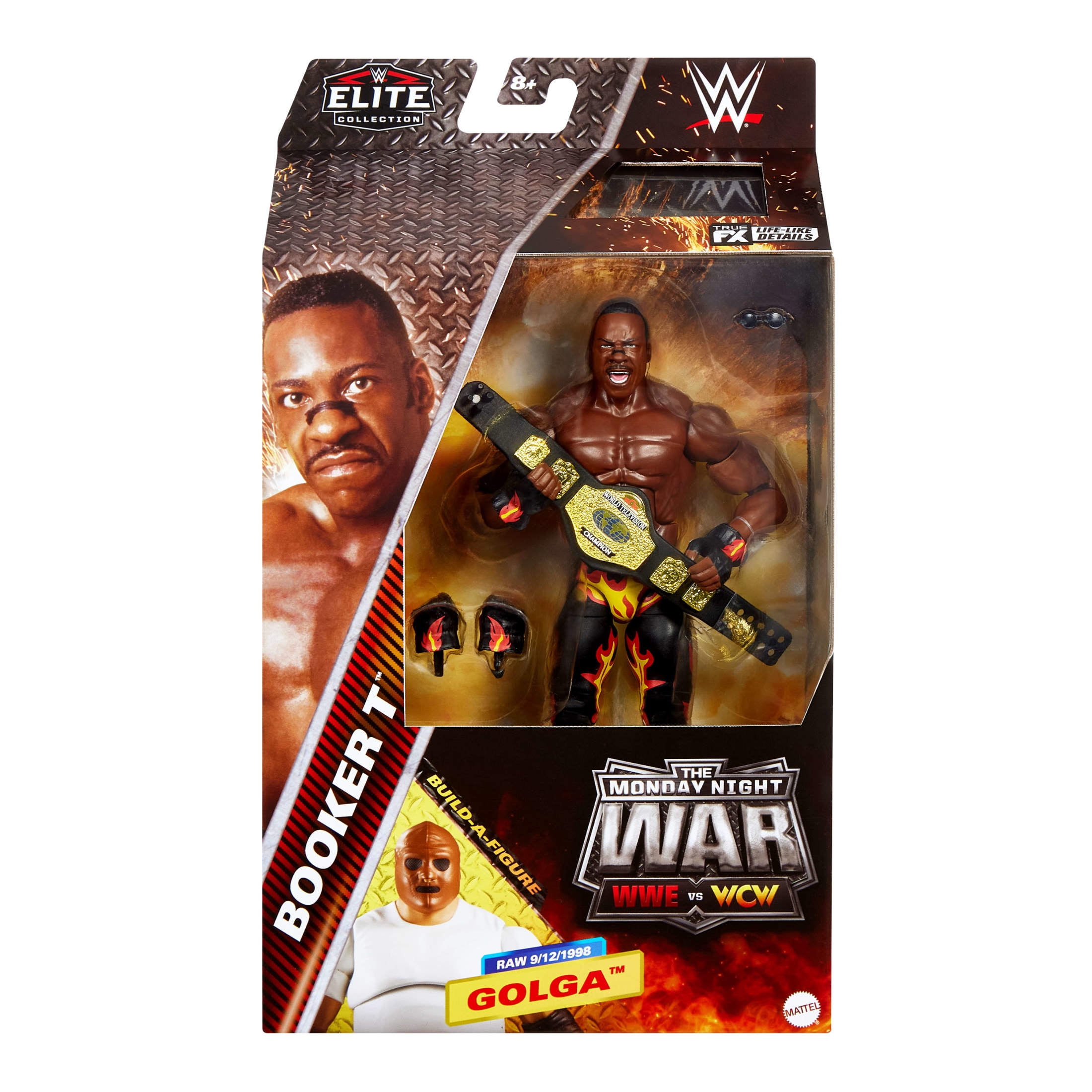WWE Monday Night War Elite Collection Booker T Action Figure