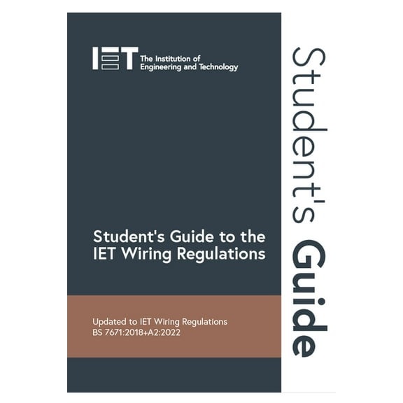 Student's Guide to the IET Wiring Regulations (Spiral-Bound)