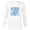 White, variant on Disney 100 Donald and Daisy Happy Faces D100 - Long Sleeve T-Shirt for Men - Customized-White
