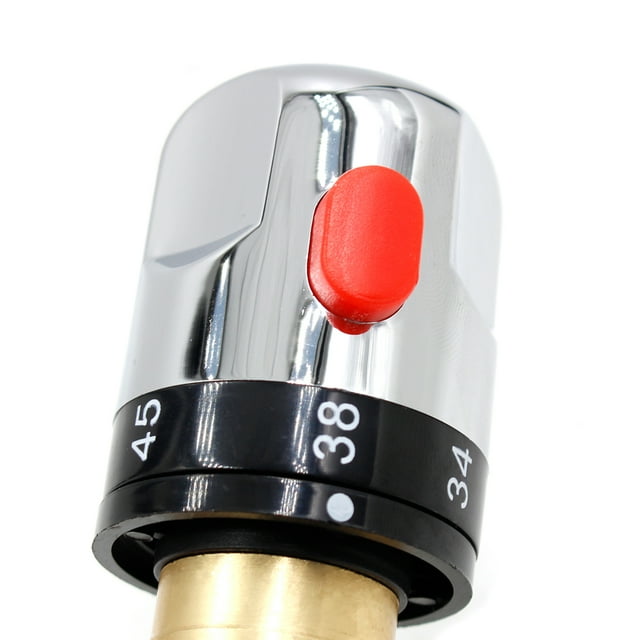 Thermostatic Mixing Valve Kitchen Thermostat Bathtub Faucet Adjustable Temperature Replacement Improvement Mixer Adapter