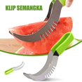 thumbnail image 2 of Rebanador de sandía multifunción de acero inoxidable, 1 pieza, para sandía, papaya, pitaya, agua, miel, melón Sincero Electrónica, 2 of 5