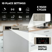 Equator18 Built in Dishwasher 10 Place8 Wash 1/2Load Sensor Wash110V E-Star