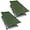 Green 2-pack, variant on REDCAMP Folding Camping Cots for Adults Heavy Duty, 33" Extra Wide Sturdy Portable Sleeping Cot,Green 2-Pack