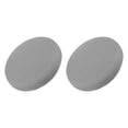 thumbnail image 1 of Fundas de Taburete Redondo de 2 piezas, Fundas de Silla Redonda Diámetro 12-14", Cojines de Asiento de Silla Redonda Gris Claro, 1 of 6