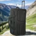 thumbnail image 6 of US ARMY ROMEO 31-inch Tactical Rolling Duffel Black, 6 of 9