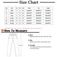 thumbnail image 3 of Giftesty Mens Cargo Pants Men's Fashion Casual Linen Printed Broken Flowers Knickerbockers Pants Pencil Pants Loose Casual Pants Trousers, 3 of 6