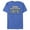 Royal Blue Heather, variant on Men's Justice League Team Awesome Perspective Graphic Tee Athletic Heather 3X Large
