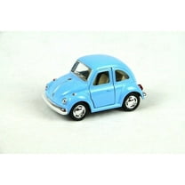 4" Kinsmart 1967 Volkswagen Beetle Diecast Model Toy Car No Scale Pastel Blue