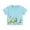 Z01-Light Blue, variant on LRen Kids Shirts Boys 10-12 Boys Astronaut Graphic Crew Neck Tees Short Sleeve Basic Tee Kid Boy Summer Shirt Casual Comfortable Little Boys Clothes