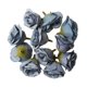 thumbnail image 1 of 10 Uds 4,5 cm cabezas de flores de rosas artificiales de seda DIY para decoración del hogar de la boda del partido Azul Sunnimix Cabeza de flor, 1 of 7
