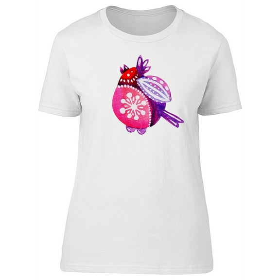 Cool Watercolor Bird Tee Women's -Image by Shutterstock
