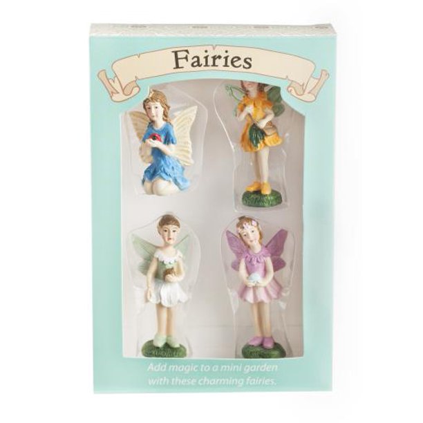 Leisure Arts Garden Fairies, 4 Piece