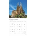 thumbnail image 4 of Spain 2025 12 X 24 Inch Monthly Square Wall Calendar Plastic, 4 of 9