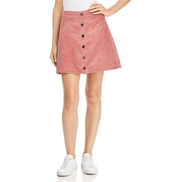 Falda de pana Elizabeth and James Prewitt para mujer color rosa 6