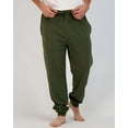 thumbnail image 2 of Real Essentials 4 Pack: Men's Cotton Jersey Soft Jogger Sleep Lounge Pajama Drawstring & Pockets (Available in Big & Tall), 2 of 4