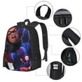 thumbnail image 3 of Lsque Chucky Backpack for Men and Women - Durable 600D Oxford Cloth -Large Capacity, Water-Resistant School, Travel, and Hiking Bag, 3 of 7